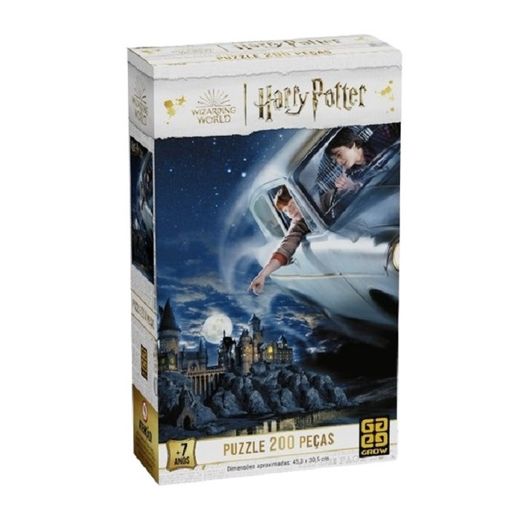 quebra cabeça 200 peças harry potter grow