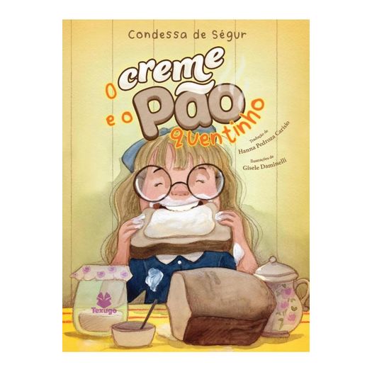 o creme e o pão quentinho