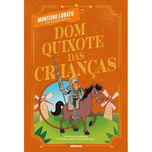 dom quixote das crianças em quadrinhos