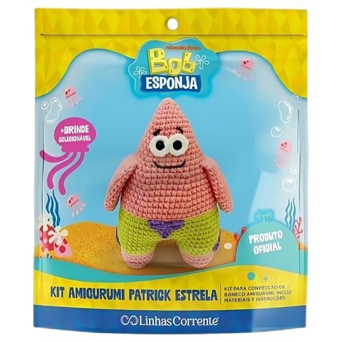 kit amigurumi patrick estrela