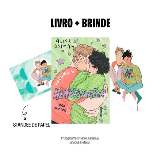 heartstopper para sempre 6 - com brinde