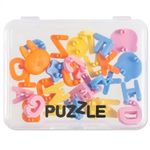 pin para caneta puzzle 26 letras