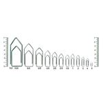 clips n1/0 c/ 100un bacchi