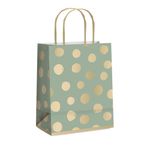 sacola p/presente big ball salvia g 32x26,5x13cm cromus