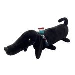 cachorro salsicha preto