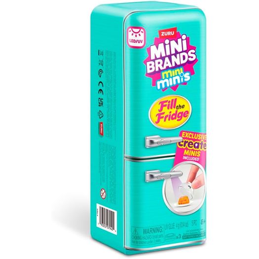 geladeira com luz uv 5 supresas mini brands