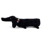 cachorro salsicha preto