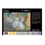 quebra-cabeça 1000 peças as bailarinas degas national gallery
