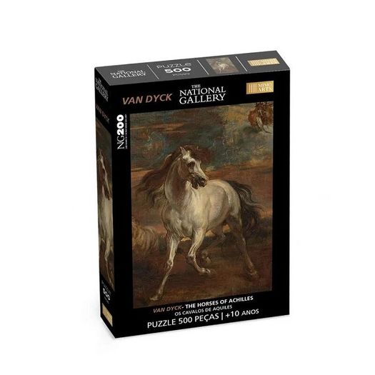 quebra-cabeça 500 peças os cavalos de aquiles sassoferrato national gallery