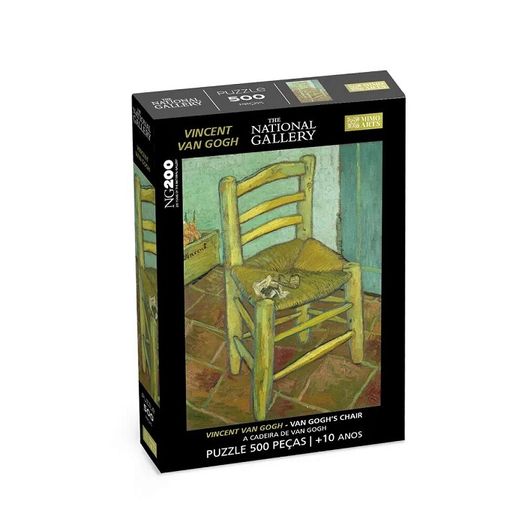 quebra-cabeça 500 peças van gogh a cadeira national gallery