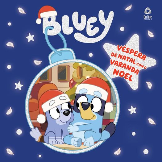 bluey livro de história - véspera de natal com o varanda noel