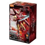 marvel infinity saga - champion class - iron man mark lxxxv dx (model kit) - blokees