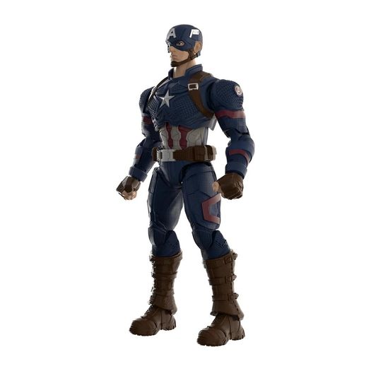 marvel infinity saga - champion class - captain america (model kit) - blokees