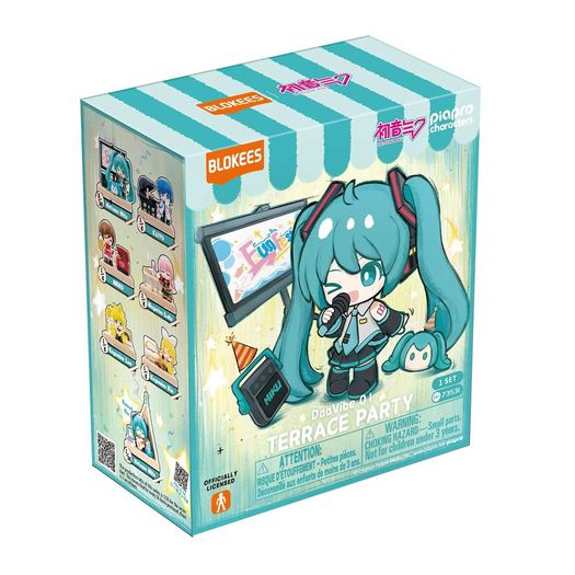 hatsune miku - 01 terrace party - daa vibe 01 series (model kit) - blokees