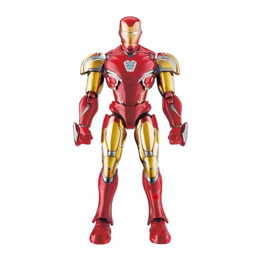 marvel infinity saga - champion class - iron man mark lxxxv (model kit) - blokees