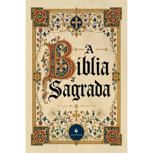 bíblia sagrada - capa medieval