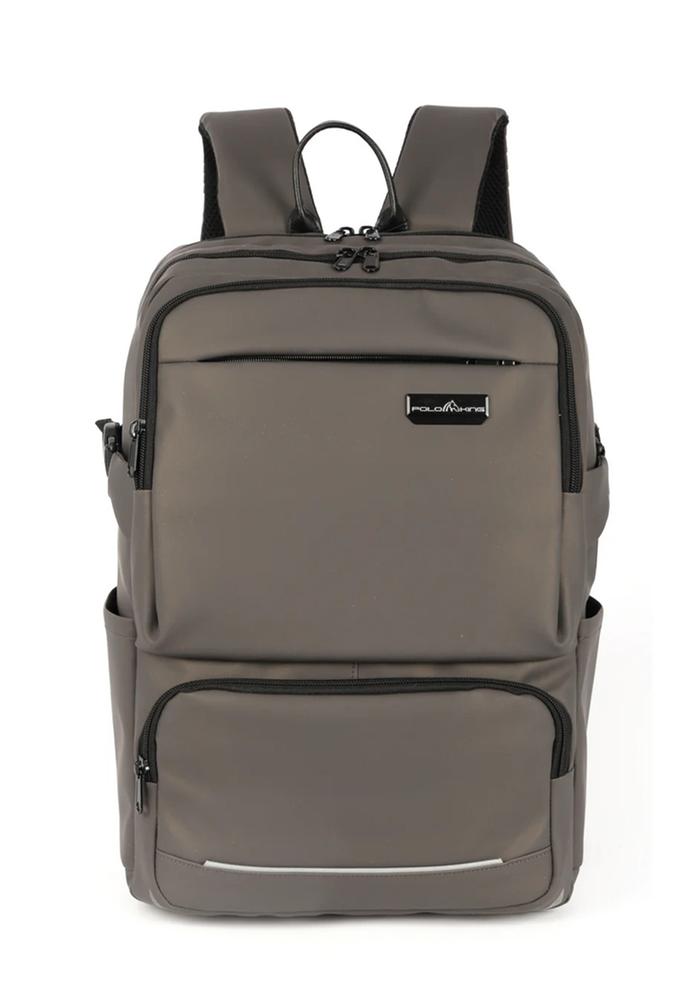 Mochila com Alça Notebook Polo King Cinza