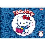 caderno linguagem brochura hello kitty horizontal jandaia