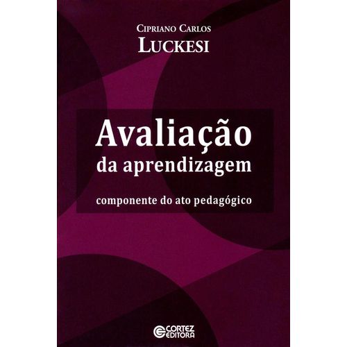 avaliação da aprendizagem