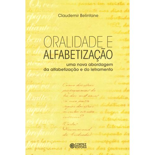 oralidade e alfabetização