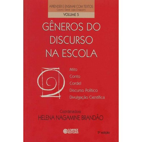 gêneros do discurso na escola
