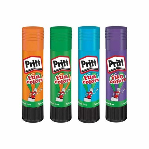 cola bastao pritt 10g colorida diversos modelos henkel