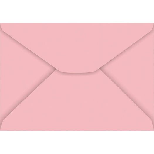 envelope rosa claro 100un envelope rosa claro 100un