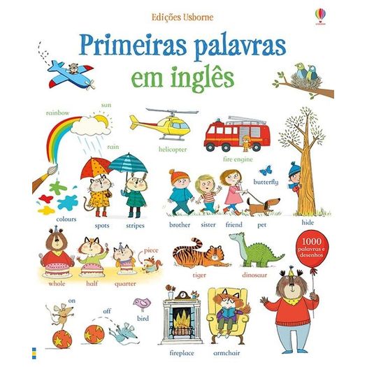 Primeiras Palavras Em Ingles - Usborne