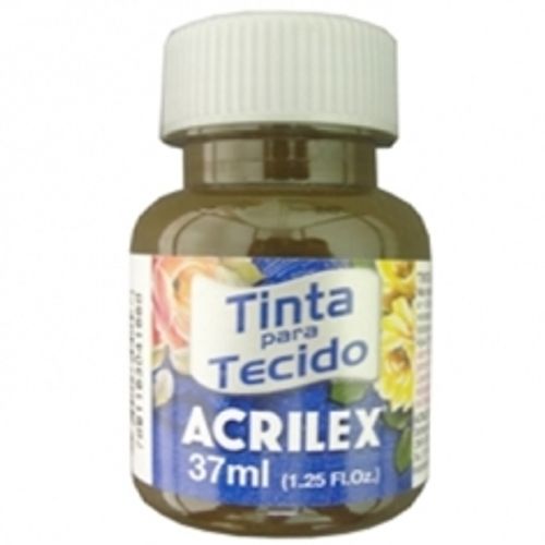 tinta tecido 37ml sépia 551 acrilex