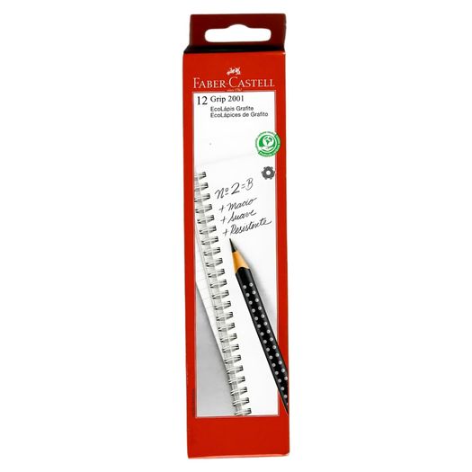 lápis grafite ecolapis grip 12un lápis grafite ecolapis grip 12un