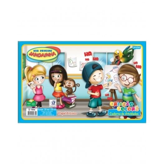 bloco criativo colorê 325x235mm 32f 46450-77 jandaia bloco criativo colorê 325x235mm 32f 46450-77 jandaia
