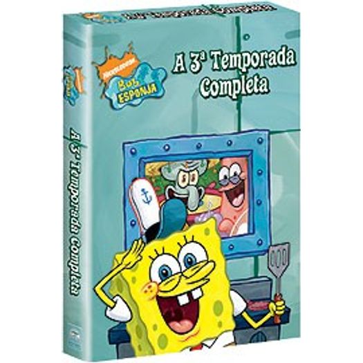 Resultado de imagem para bob esponja temporada 3 dvd