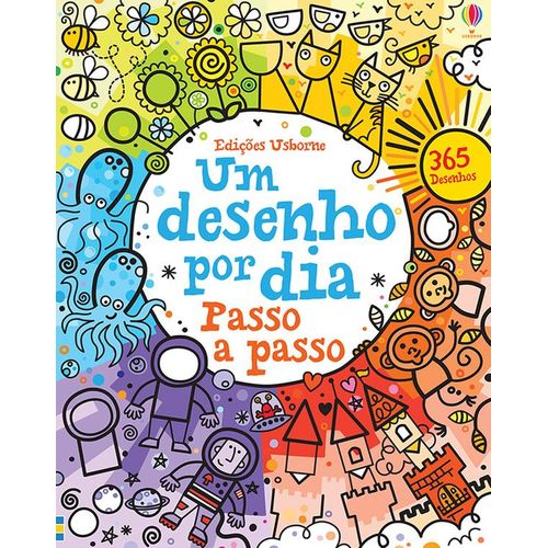 um desenho por dia - passo a passo