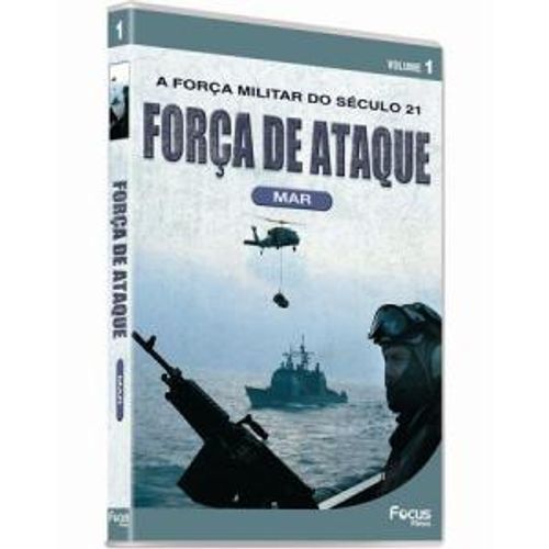 dvd força de ataque - mar disco 4