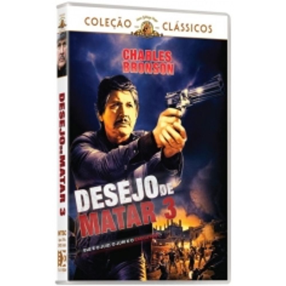 DVD Desejo De Matar 3 Charles