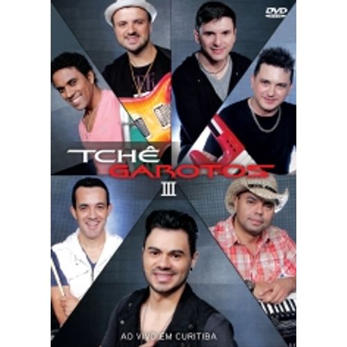 dvd tchê garotos - iii ao vivo em curitiba - 2014