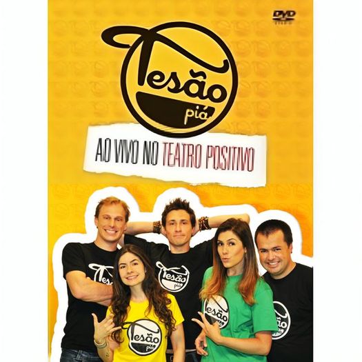 dvd tesão piá - ao vivo no teatro positivo dvd tesão piá - ao vivo no teatro positivo