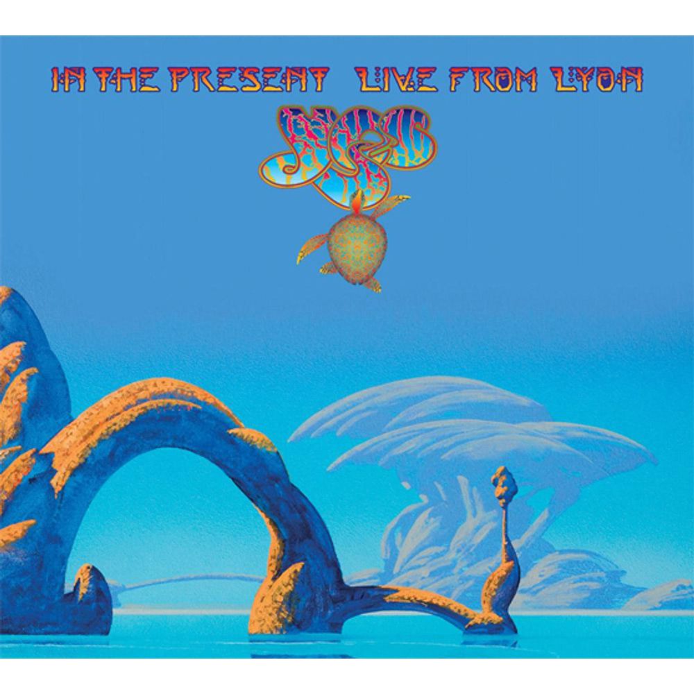 CD Yes In The Present Live From Lyon (2 CDs + DVD Livrarias Curitiba