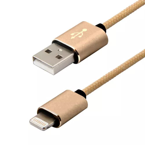 cabo-lightning-nylon-premium-cable-dourado-12m---easy-mobile