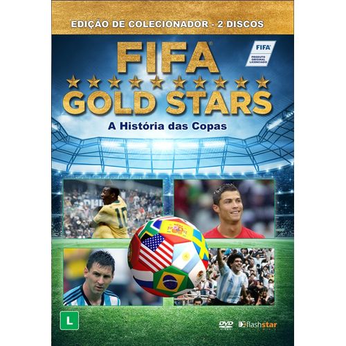 dvd-fifa-gold-stars---a-historia-das-copas--2-dvds-